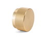 Viefe Pomo Aluminio Modèle Graf Big - Poignée de tiroir en aluminium, diamètre 38 mm ou 50 mm, finition laiton foncé