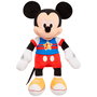 Just Play Peluche Disney Mickey Mouse Funhouse Chanteuse avec Éclairage, Chanson The Wiggle Giggle, 30,5 cm