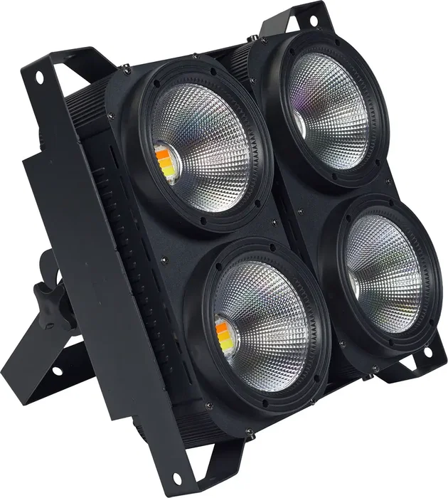 Algamlight Blinder Cob 4X 100W LED Blanc Froid/Blanc Chaud/Ambre - DMX, IP20, 200W Algamlight Blinder Cob 4X 100W LED Blanc Froid/Blanc Chaud/Ambre - DMX, IP20, 200W