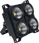 Algamlight Blinder Cob 4X 100W LED Blanc Froid/Blanc Chaud/Ambre - DMX, IP20, 200W