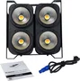 Algamlight Blinder Cob 4X 100W LED Blanc Froid/Blanc Chaud/Ambre - DMX, IP20, 200W