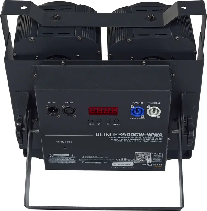Algamlight Blinder Cob 4X 100W LED Blanc Froid/Blanc Chaud/Ambre - DMX, IP20, 200W Algamlight Blinder Cob 4X 100W LED Blanc Froid/Blanc Chaud/Ambre - DMX, IP20, 200W