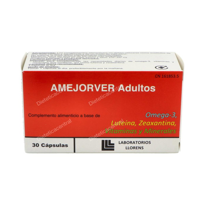Llorens Amejorver Adultos 30 Capsules Llorens Amejorver Adultos 30 Capsules