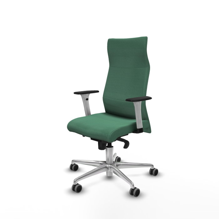Piqueras Y Crespo Fauteuil Albacete, mécanisme synchrone, Vert émeraude