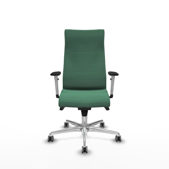 Piqueras Y Crespo Fauteuil Albacete, mécanisme synchrone, Vert émeraude