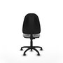 PIQUERAS Y CRESPO Chaise de bureau Algarra, similicuir gris clair, sans accoudoirs