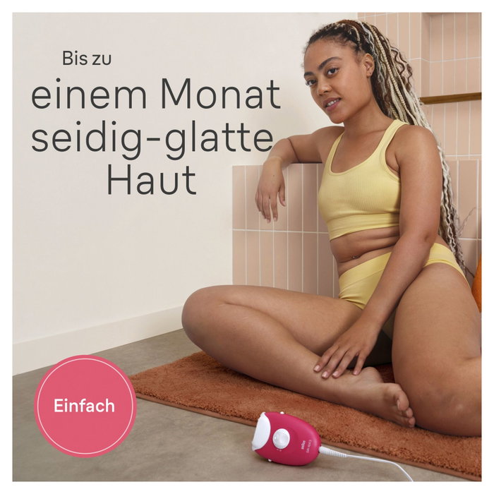 Braun Silk-épil 3-031 Épilateur Rose et blanc
