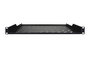 Digitus Tablette de montage fixe 1U pour rack 19", profondeur 400 mm, dimensions 45 x 483 x 250 mm, capacité 15 kg, couleur noir