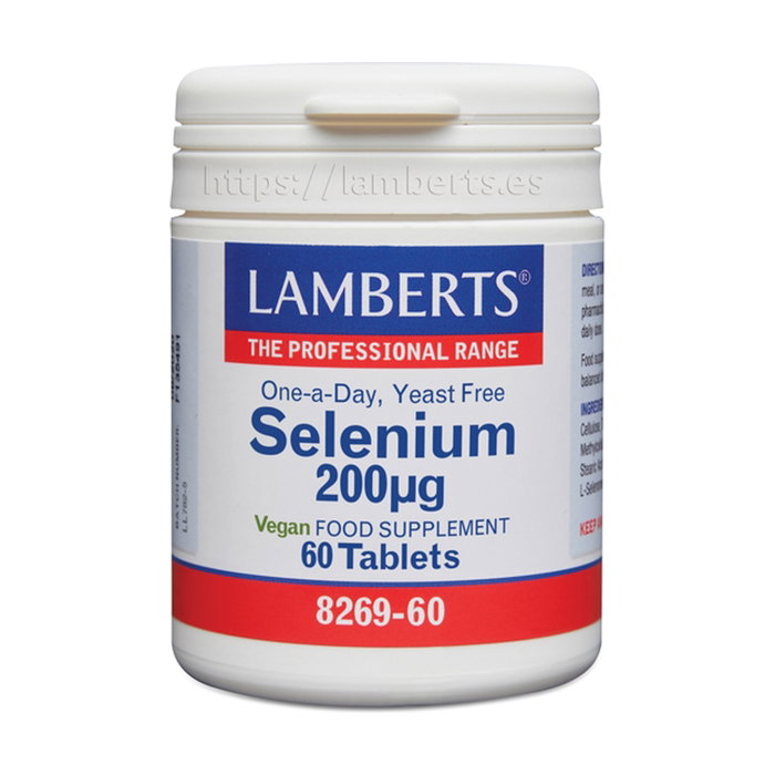 LAMBERTS Sélénium 200 µg (L-Sélénométhionine) 60 comprimés