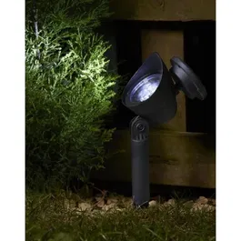 Smart Garden Prima Pack de 4 spots solaires d'extérieur avec lumière directionnelle 3 lumens pour allées et bordures de jardin