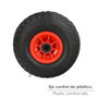WOLFPACK LINEA PROFESIONAL Roue chariot sacs pneumatique, jante plastique 20 mm