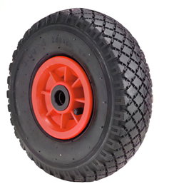 WOLFPACK LINEA PROFESIONAL Roue chariot sacs pneumatique, jante plastique 20 mm