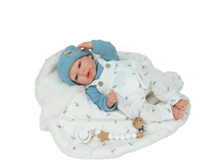 Poupée Reborn Arias Cairo Azul 40 cm avec couverture Poupée Reborn Arias Cairo Azul 40 cm avec couverture