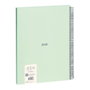 Cahier à Spirale Milan 430 Vert A4 80 Volets (3 Unités)