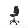 PIQUERAS Y CRESPO Chaise de bureau Aýna, Simili cuir gris foncé
