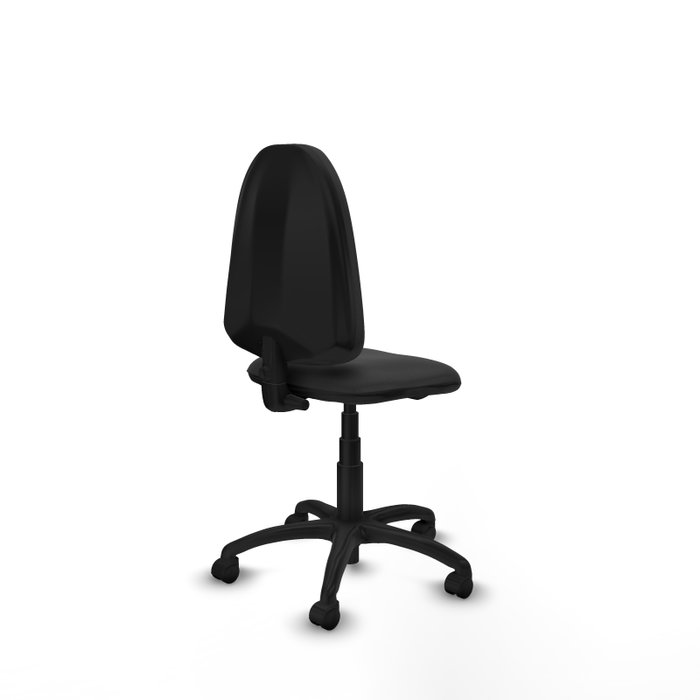 PIQUERAS Y CRESPO Chaise de bureau Aýna, Simili cuir gris foncé PIQUERAS Y CRESPO Chaise de bureau Aýna, Simili cuir gris foncé