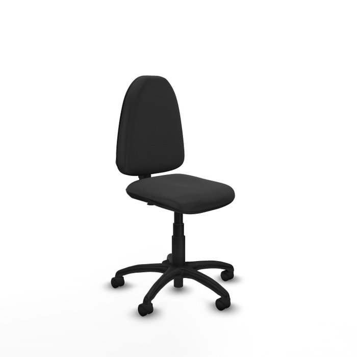 PIQUERAS Y CRESPO Chaise de bureau Aýna, Simili cuir gris foncé PIQUERAS Y CRESPO Chaise de bureau Aýna, Simili cuir gris foncé