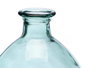 Giftdecor Jarron en Verre Recyclé Rayé 40 cm 12 L Transparent