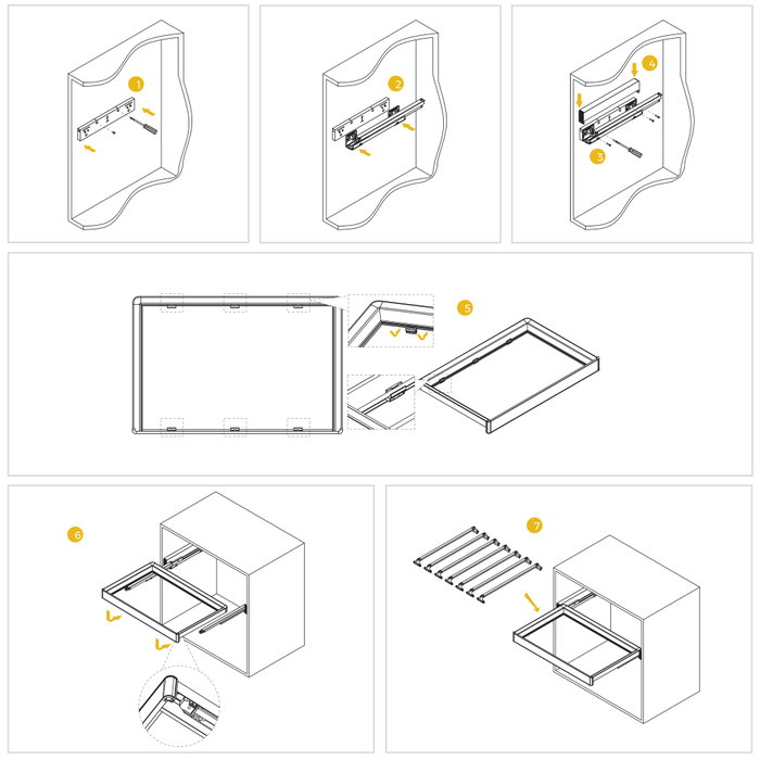 Emuca Kit de porte-pantalon à 7tringles et rack ajustable Quartz pour armoires, glissières extension totale et à fermeture douce, Module 70cm, Finition Titane Emuca Kit de porte-pantalon à 7tringles et rack ajustable Quartz pour armoires, glissières extension totale et à fermeture douce, Module 70cm, Finition Titane