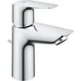 GROHE Mitigeur de lavabo monocommande, bec droit chromé, système d'économie d'eau, taille S (174 mm), garantie 5 ans