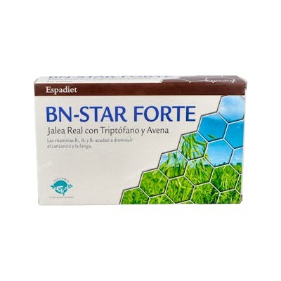 Espadiet Jalea Bn Forte Bien Estar 20 Viales Complément Alimentaire Gelée Royale et Tryptophane Espadiet Jalea Bn Forte Bien Estar 20 Viales Complément Alimentaire Gelée Royale et Tryptophane
