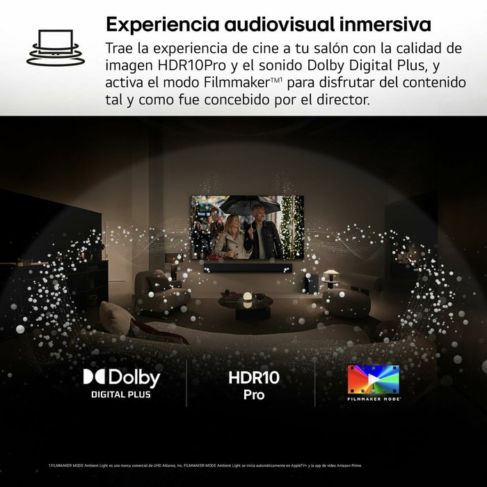 TV intelligente LG 75UA75006LA.AEUQ 4K Ultra HD 75" LED