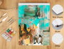 Innspiro Set de 2 blocs de papier pour huile A3 et A4, 10 pages 280g