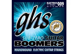 GHS Boomers® Custom Light 9-46 Electric Sub-Zero Cordes pour Guitare