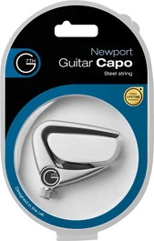 G7TH Capodastre pour guitare acoustique 6 cordes - Argenté