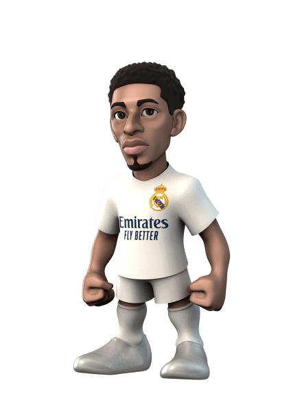 Minix Figurine Real Madrid Bellingham - Collection Minix - Figurine PVC 12 cm - Sous Licence Officielle Minix Figurine Real Madrid Bellingham - Collection Minix - Figurine PVC 12 cm - Sous Licence Officielle