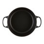 Le Creuset Signature Roaster rond 24 cm noir fonte émaillée (21177240000430)