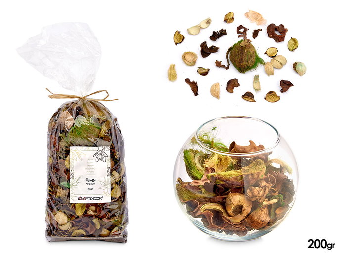 Giftdecor Popurri Jasmin 200g Feuilles Vert Naturel Boîte 12 x 28 x 10 cm (Set de 12) Giftdecor Popurri Jasmin 200g Feuilles Vert Naturel Boîte 12 x 28 x 10 cm (Set de 12)