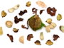 Giftdecor Popurri Jasmin 200g Feuilles Vert Naturel Boîte 12 x 28 x 10 cm (Set de 12)