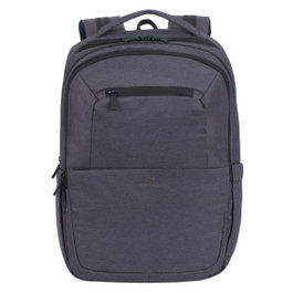 Rivacase 7765 Suzuka Mochila pour Ordinateur Portable 16 Pouces, Imperméable, Polyester, Noir
