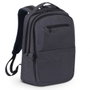 Rivacase 7765 Suzuka Mochila pour Ordinateur Portable 16 Pouces, Imperméable, Polyester, Noir