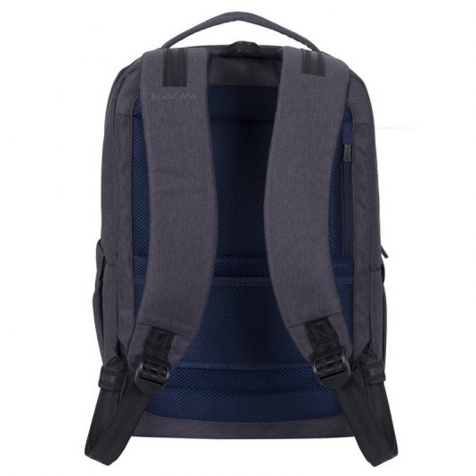 Rivacase 7765 Suzuka Mochila pour Ordinateur Portable 16 Pouces, Imperméable, Polyester, Noir