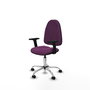 PIQUERAS Y CRESPO Chaise de bureau Algarra en similicuir violet