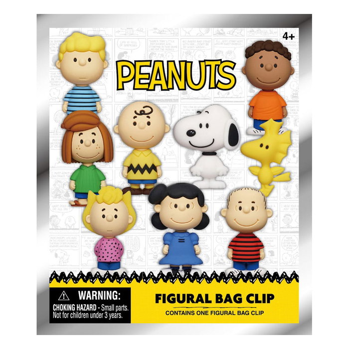 Monogram Int. Présentoir de 24 porte-clés Peanuts 3DSnoopy Series 1