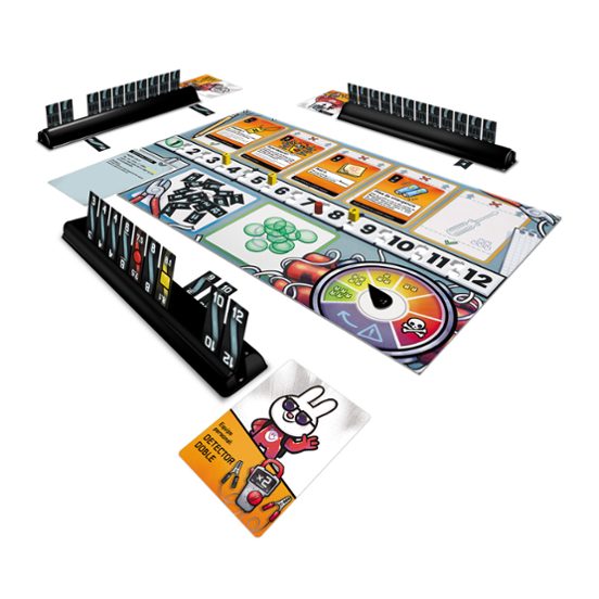 Devir Jeu de société Caza Bombas - Jeu coopératif de déduction pour 2 à 5 joueurs dès 12 ans - 66 missions - Durée 30 min Devir Jeu de société Caza Bombas - Jeu coopératif de déduction pour 2 à 5 joueurs dès 12 ans - 66 missions - Durée 30 min