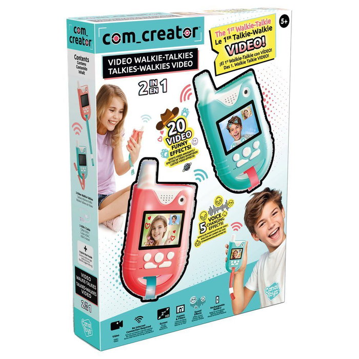 Canal Toys Talkies-Walkies Vidéo Creator