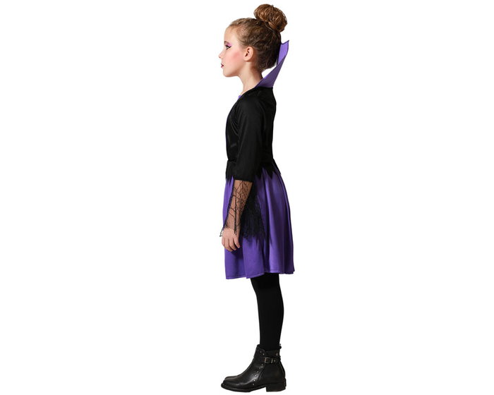 Atosa Déguisement Araignée Violet pour Fille Enfant
