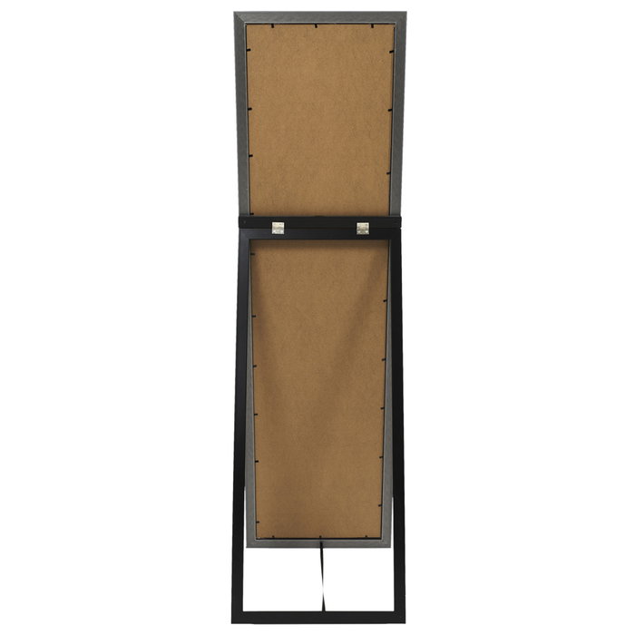 Home Deco Factory Miroir sur pied noir 35x124 cm