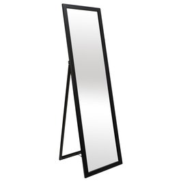 Home Deco Factory Miroir sur pied noir 35x124 cm