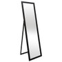 Home Deco Factory Miroir sur pied noir 35x124 cm