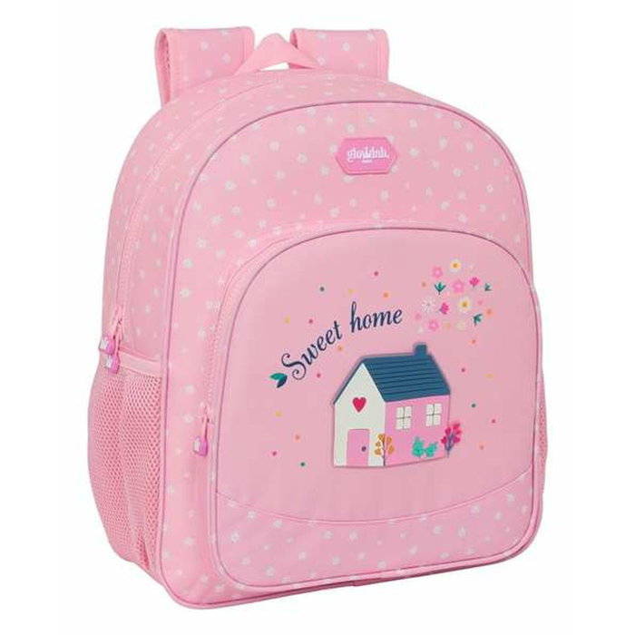 Safta Sac à dos Junior Adaptable Carro Reciclado Glowlab Kids Sweet Home 32x38x12 cm
