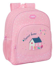 Safta Sac à dos Junior Adaptable Carro Reciclado Glowlab Kids Sweet Home 32x38x12 cm