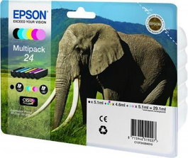Epson Ink 24 Multipack BK, C, M, Y, PC, PM C13T24284011