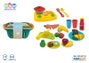Jugatoys Panier de fruits et légumes avec accessoires