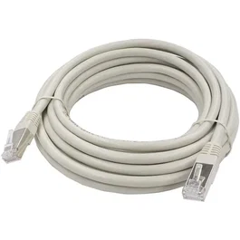 Lineaire PCC6FG Câble RJ45 Cat.6 blindé F/UTP 5 m - 1000 Mbit/s, Connexion réseau rapide et fiable