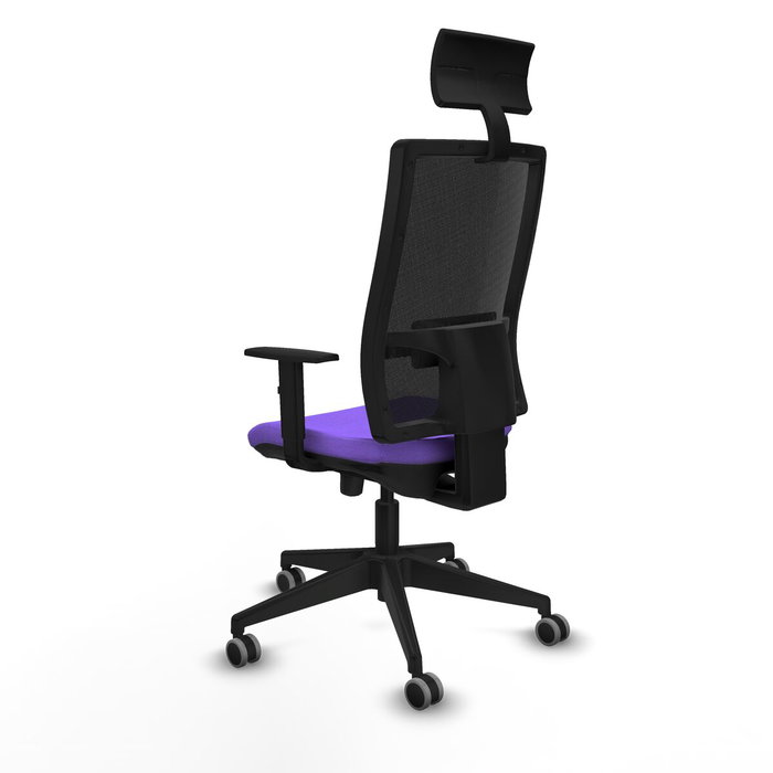 Chaise de Bureau avec Appui-tête Piqueras y Crespo 1D066G1 Lila